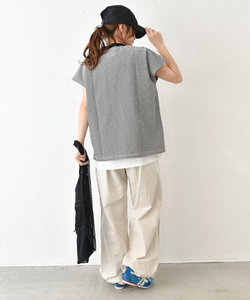 and quarter｜フレンチスリーブTee [[852405]][C]