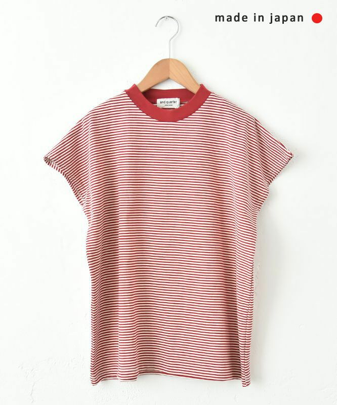 and quarter｜フレンチスリーブTee [[852405]][C]