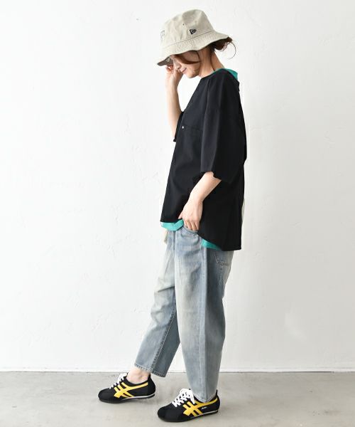IN THE MARKET｜後ろワッペン付ポケットプルオーバー [[C-2381]][C]