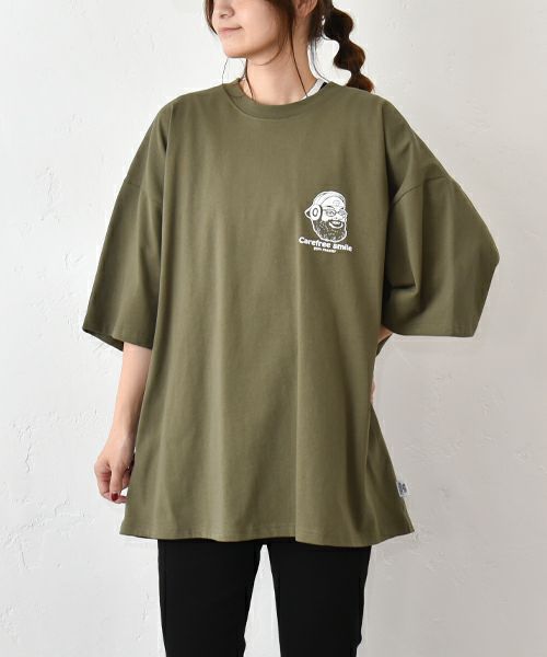 ジムマスター｜carefree smile ビックTee [[G521796]][C]