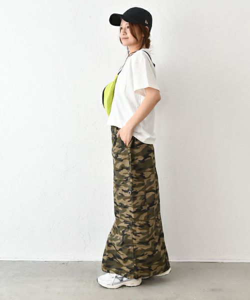 and quarter｜バックプリントポケットTシャツ [[MA-491017]][C]