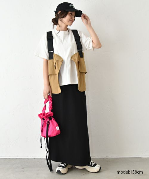 and quarter｜バックプリントポケットTシャツ [[MA-491017]][C]