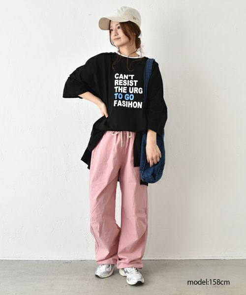 IN THE MARKET｜裾絞りイージーパンツ [[C-2379]][C]