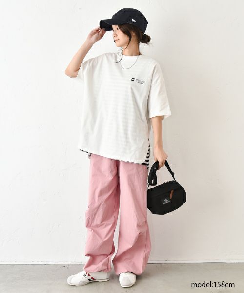 IN THE MARKET｜裾絞りイージーパンツ [[C-2379]][C]