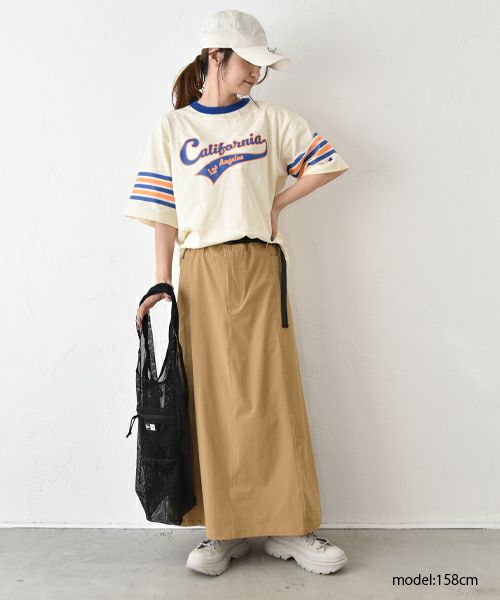 IN THE MARKET｜ベルト付きスカート [[IN-094]][C]