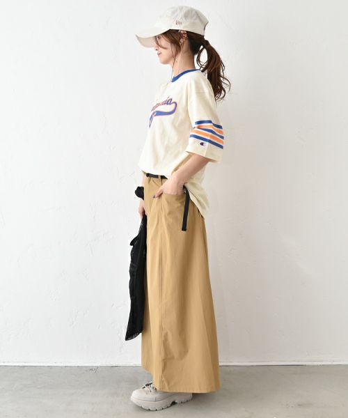 IN THE MARKET｜ベルト付きスカート [[IN-094]][C]