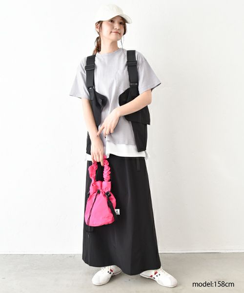 IN THE MARKET｜ベルト付きスカート [[IN-094]][C]