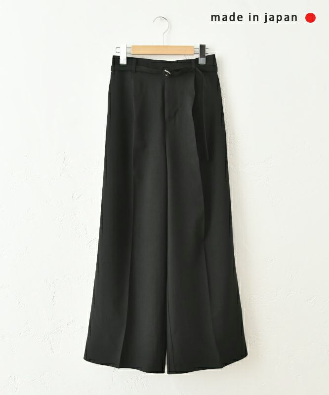 MIDIUMISOLID｜ストレートワイドパンツ [[3-16214752]][C]