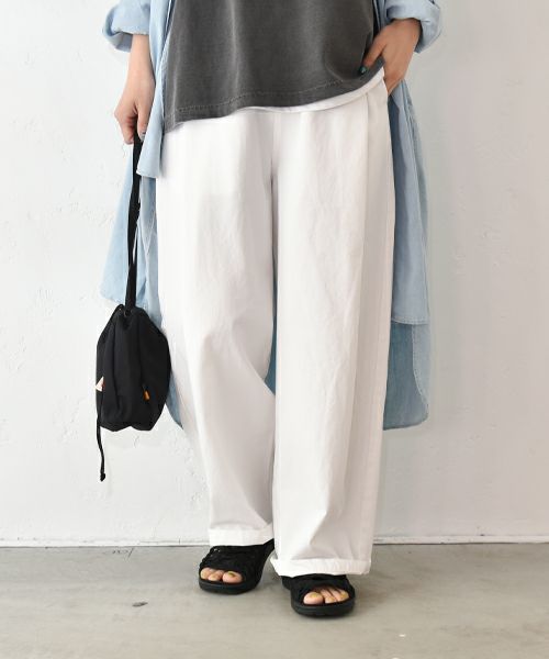 Our.｜タックワイドパンツ [[Our-015]][C] | ma28 ONLINE STORE 
