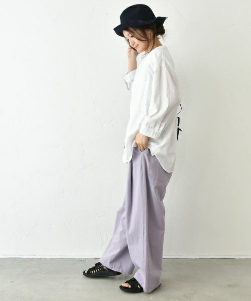 今期新品⭐︎ Our.｜タックワイドパンツ　hughug 今期新品⭐︎ Our.｜タックワイドパンツ hughug
