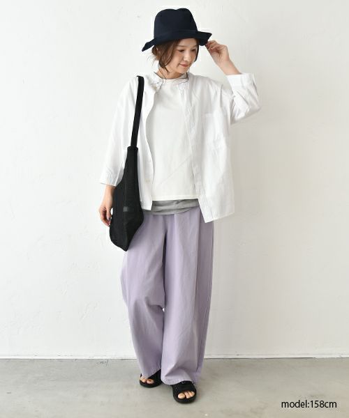Our.｜ノーカラーシャツ [[131316H]][C]