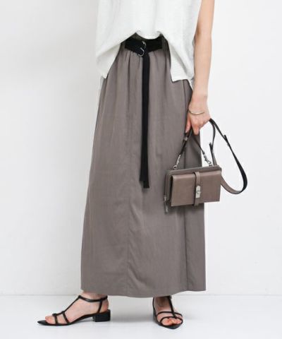 Wrapin nine 9｜ナロースカート [[24221]][F] | ma28 ONLINE STORE