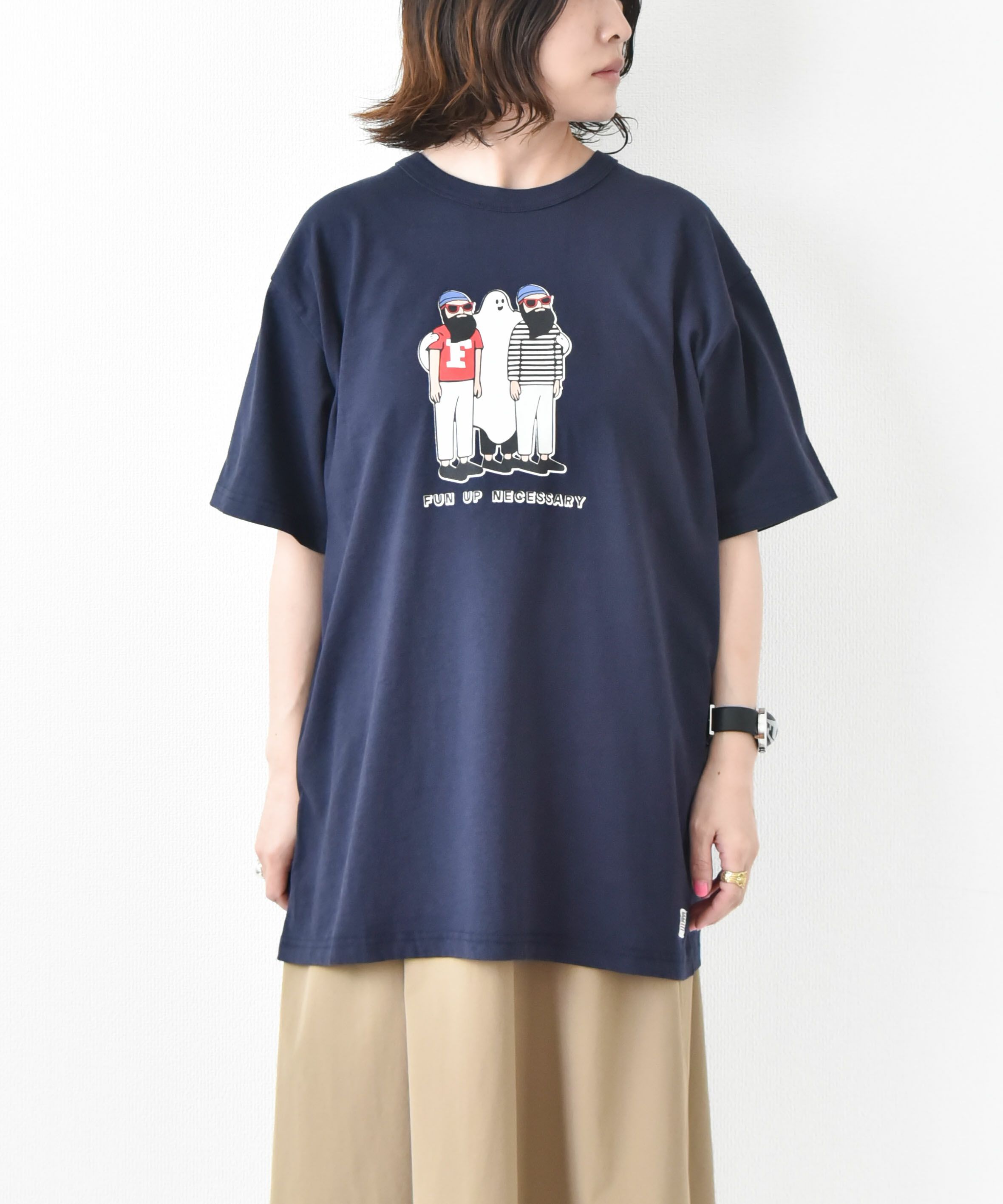  FUN｜オバケグラフィックTee [[F-25022561]][D]