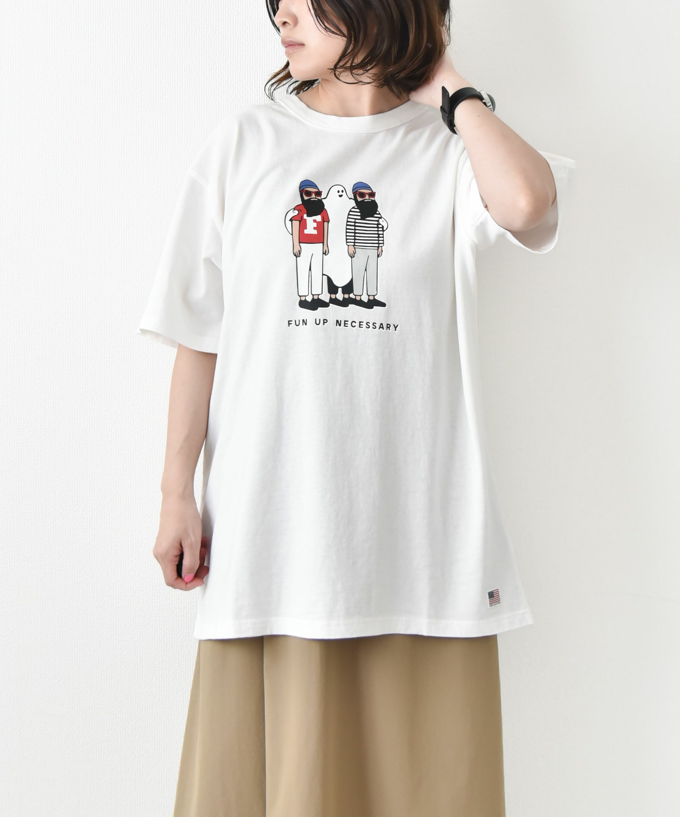  FUN｜オバケグラフィックTee [[F-25022561]][D]