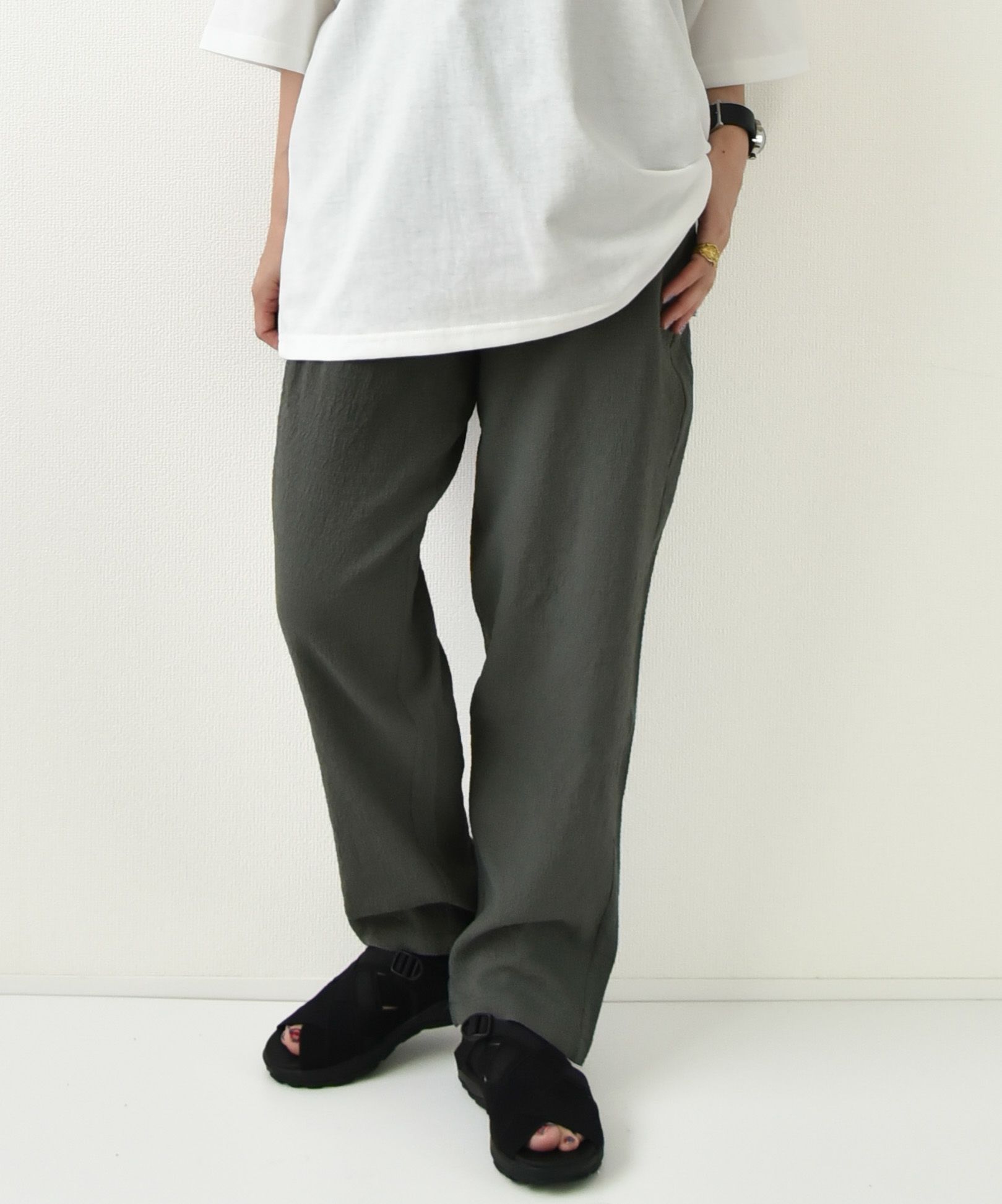 day standard｜シアサッカーイージーパンツ [[241917]][D]