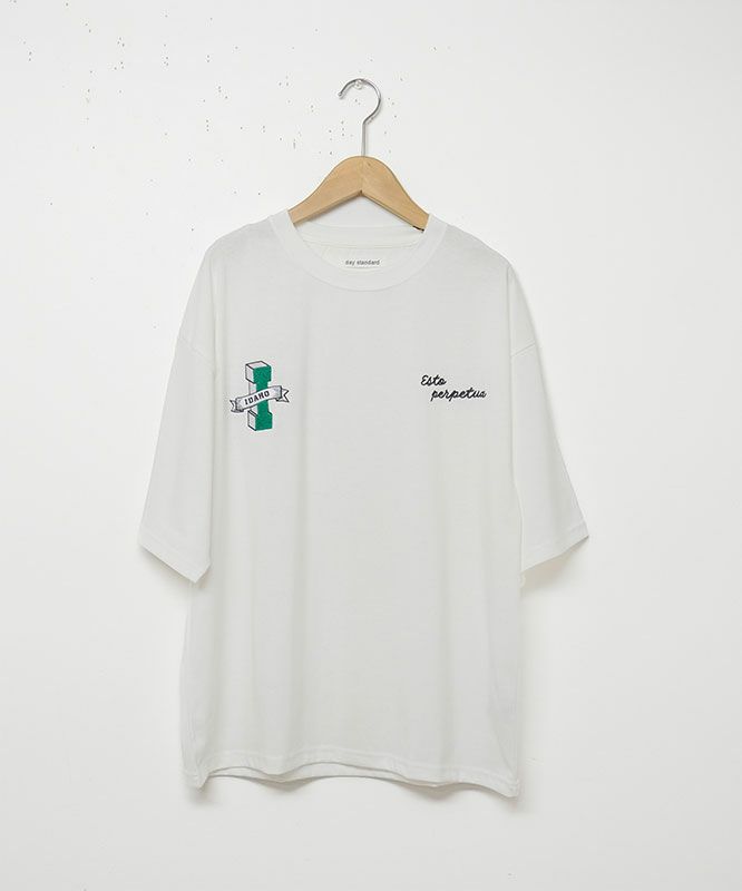 day standard｜ワッペン/刺繍Tee [[111978]][D]