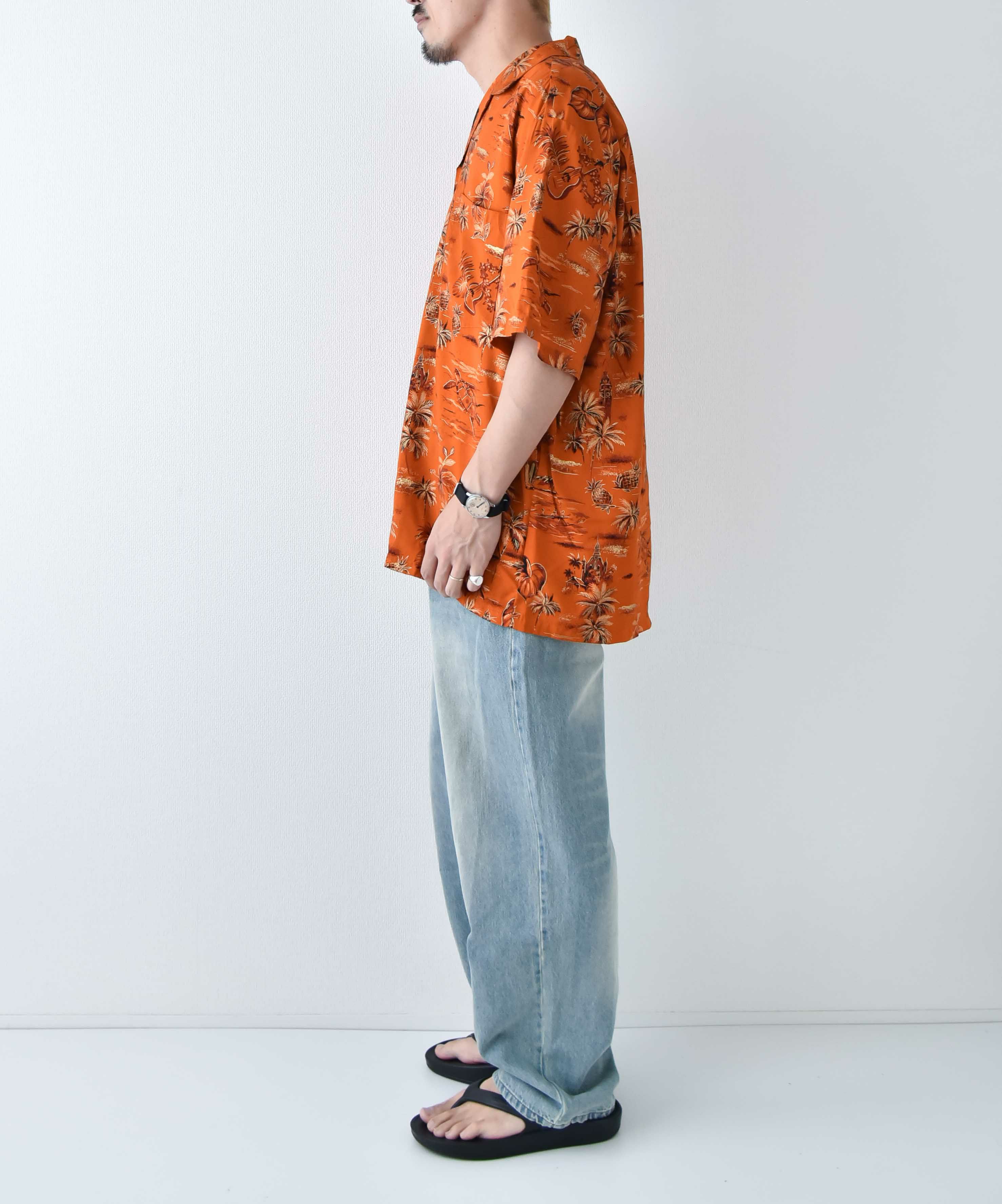 TWOPALMS｜ハワイアンシャツ S/S(GOLDEN VINTAGE) [[501R-2-5S]][D]