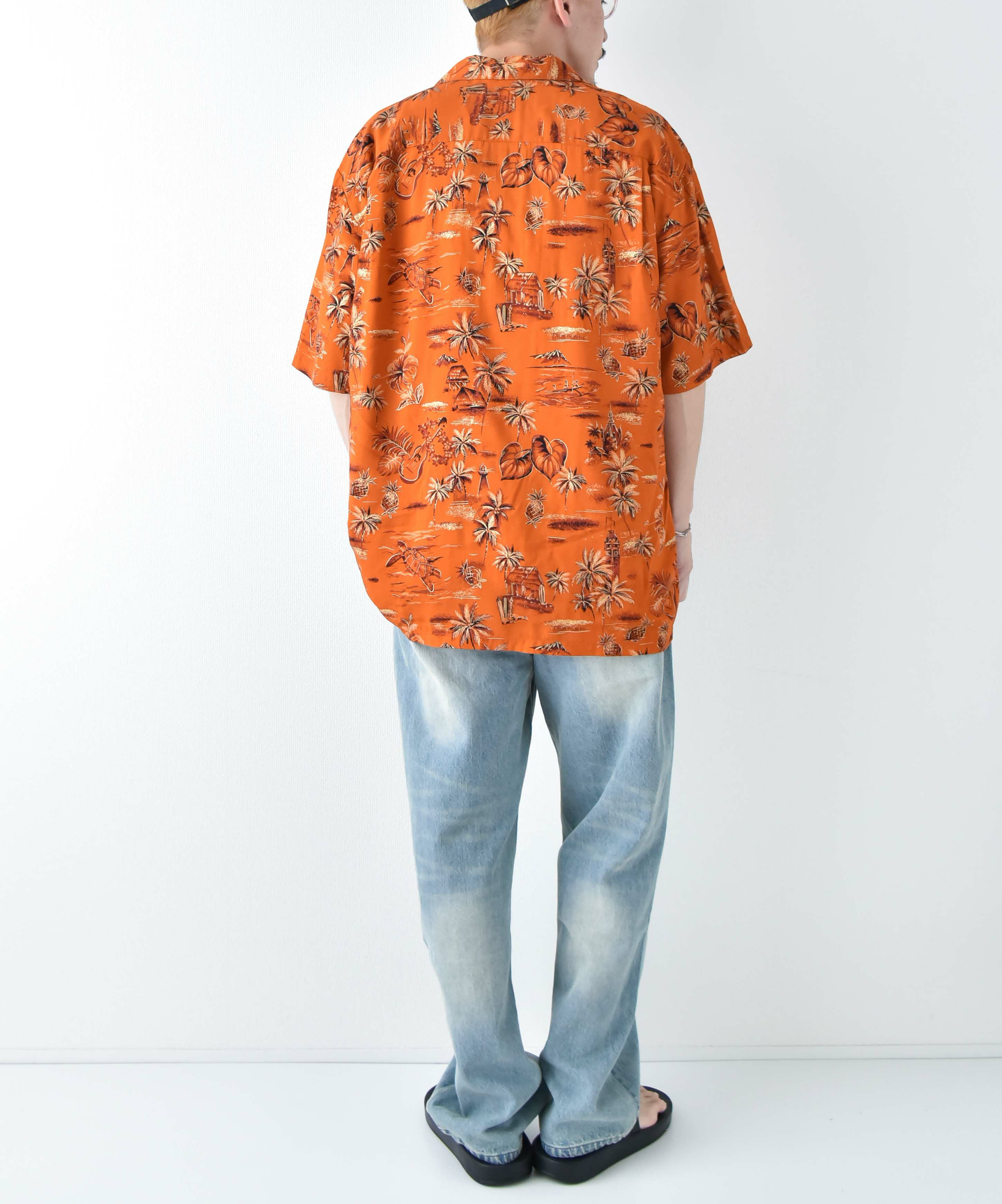 TWOPALMS｜ハワイアンシャツ S/S(GOLDEN VINTAGE) [[501R-2-5S]][D]