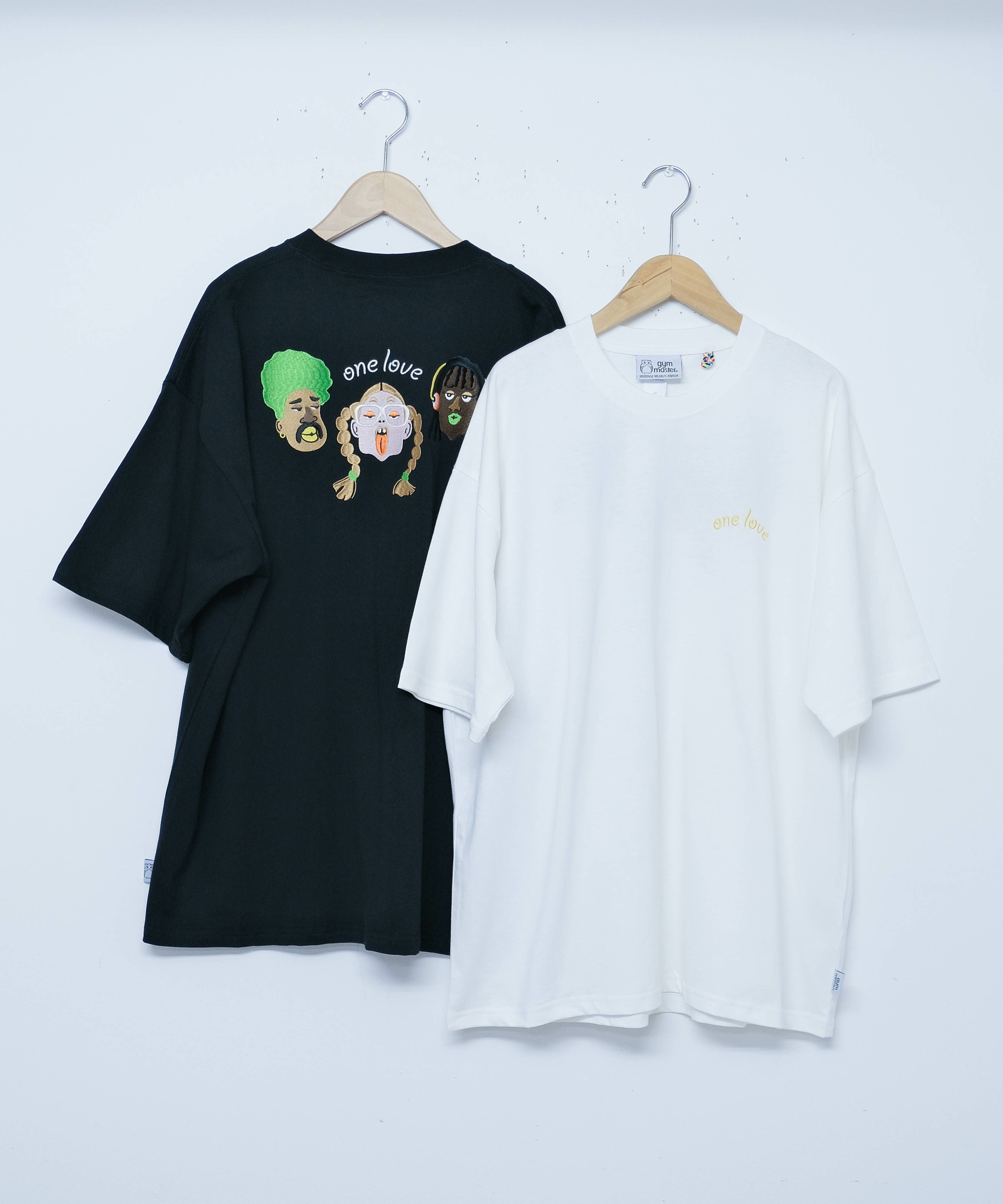 ジムマスター｜7.4oz one love 刺繍ビッグTee [[G521797]][D]