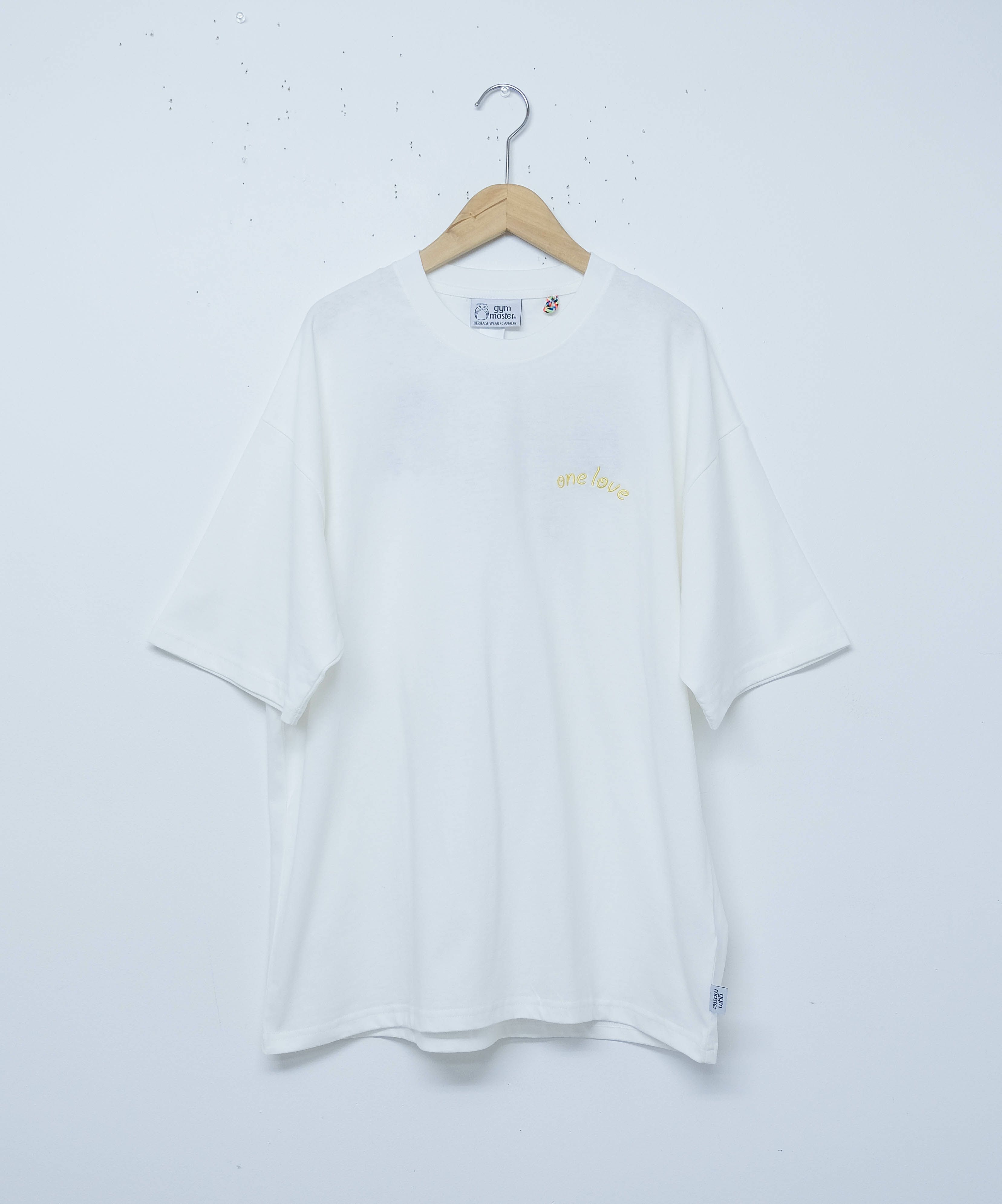 ジムマスター｜7.4oz one love 刺繍ビッグTee [[G521797]][D]