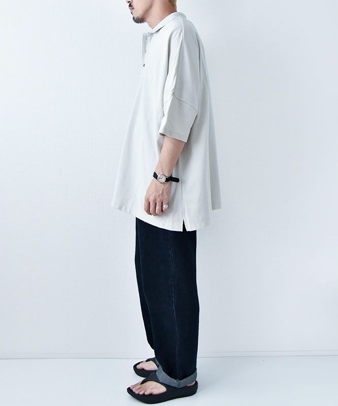 day standard｜ワイドポロシャツ(UNISEX) [[d-c-004]][D]