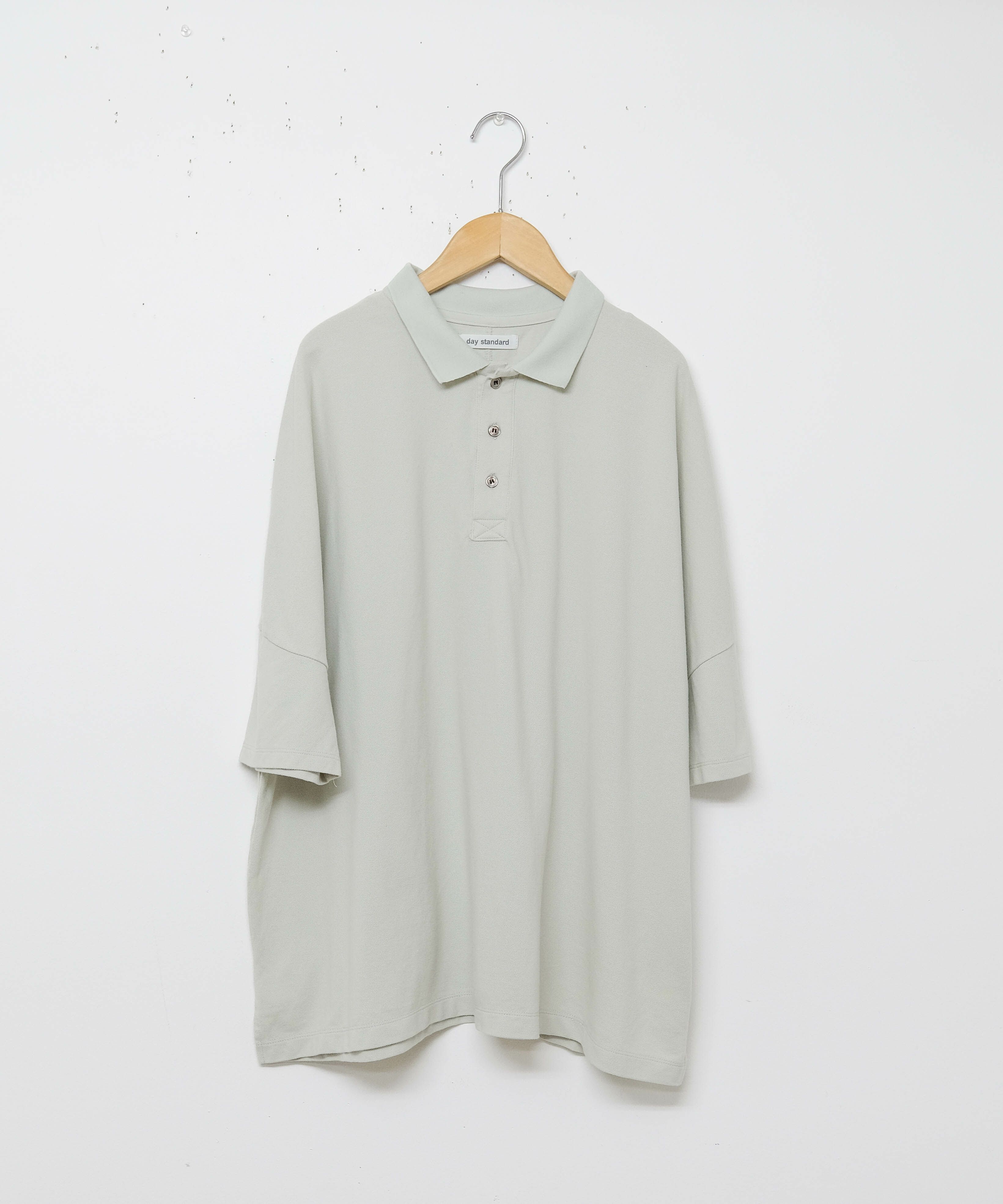 day standard｜ワイドポロシャツ(UNISEX) [[d-c-004]][D]