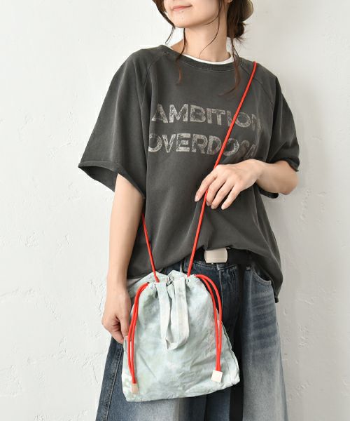 EARTH MADE｜タイダイナイロン2WAYスモールトート [[48-0809]][C]