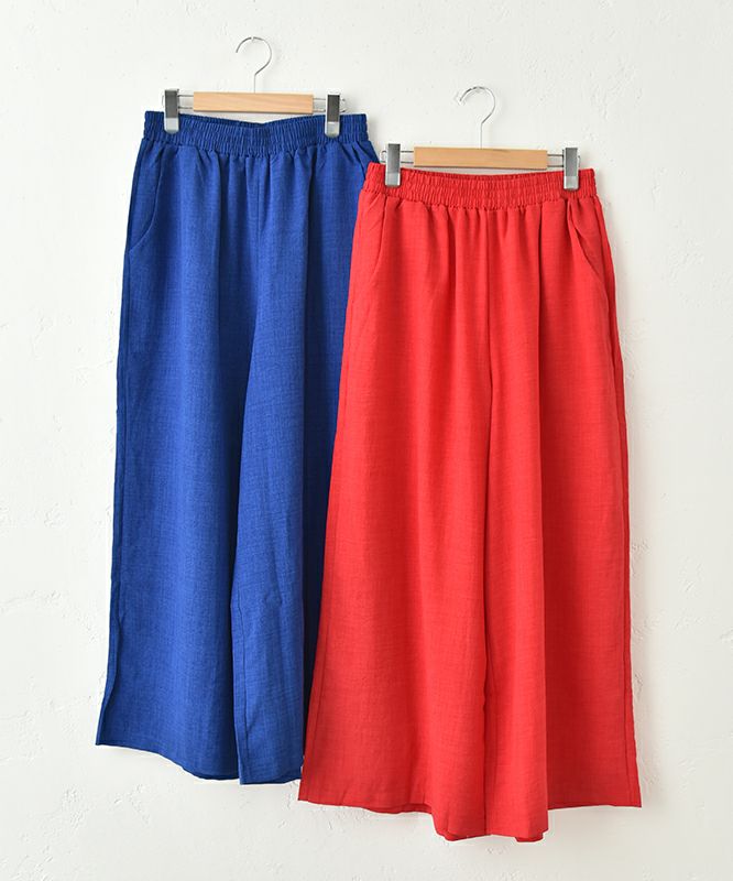 HUMS｜リネンライクパンツ [[RNK-2561]][C]