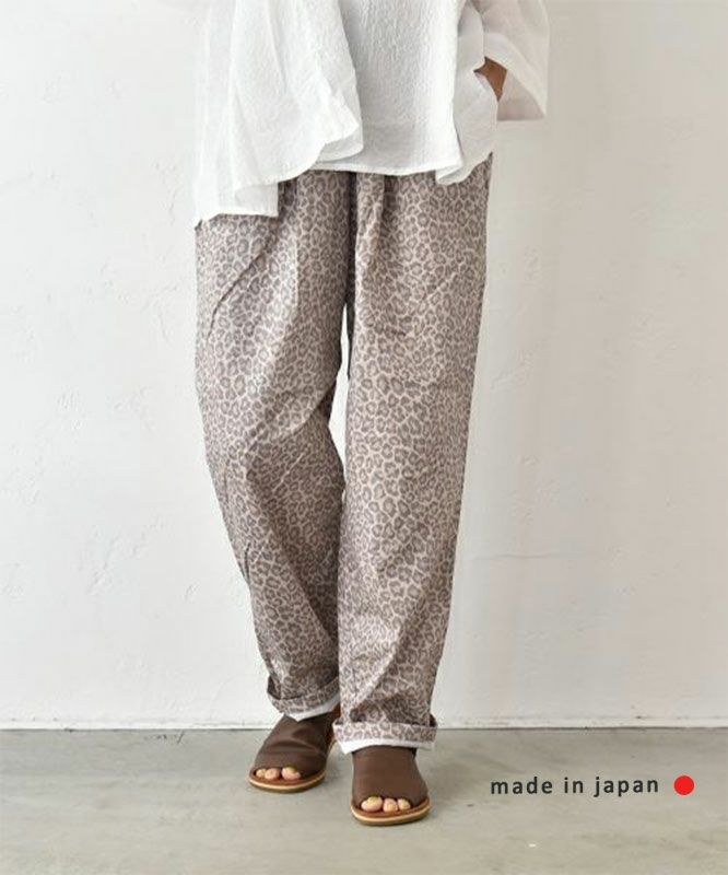No18｜花柄タックパンツ [[CE1PT231008Q]][C] | ma28 ONLINE STORE