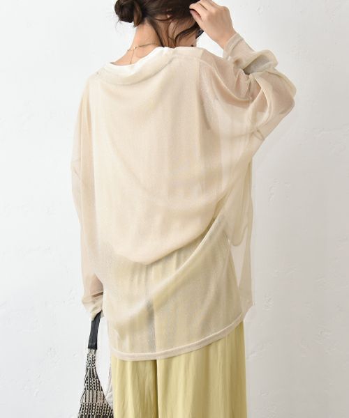 HUMS｜ラメシアープルオーバー [[RNK-2568]][C]