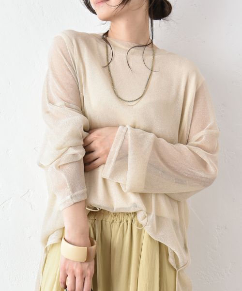 HUMS｜ラメシアープルオーバー [[RNK-2568]][C]