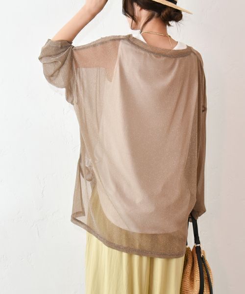 HUMS｜ラメシアープルオーバー [[RNK-2568]][C]