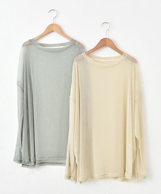 HUMS｜ラメシアープルオーバー [[RNK-2568]][C]