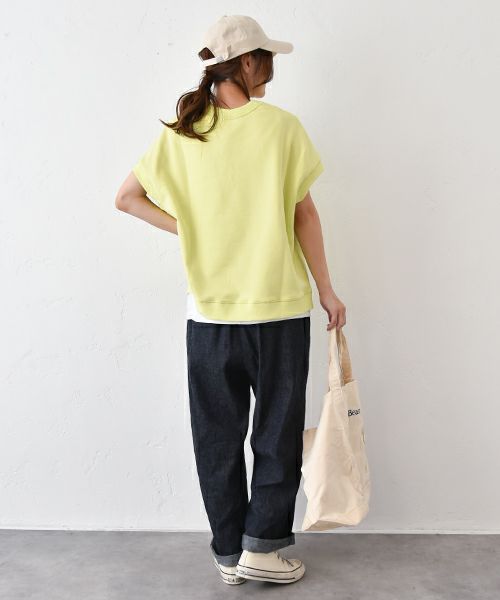 her.｜デニムゆるテーパードパンツ [[CE3PT240501C]][C]