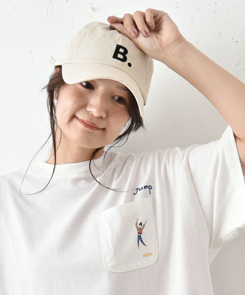 Gives a sense of fullment｜Jump 刺繍Tee [[852329]][C]