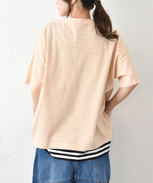 Gives a sense of fullment｜Jump 刺繍Tee [[852329]][C]