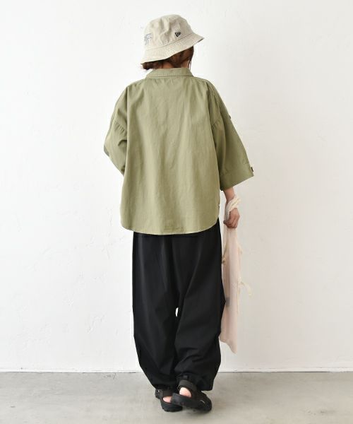 IN THE MARKET｜裾絞りボールパンツ [[IN-095]][C]