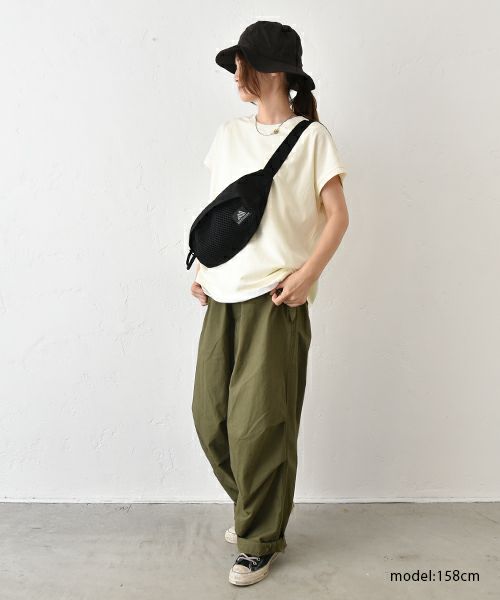 Our.｜フレンチ袖リブ付きカットソー [[C-9036]][C]