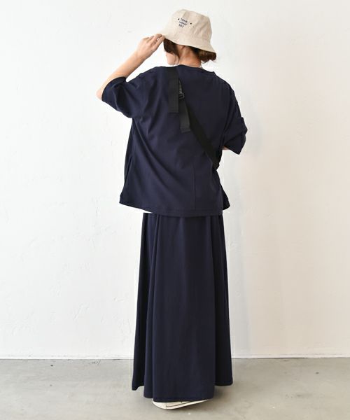 Our.｜カット素材ギャザースカート [[C-9037]][C]