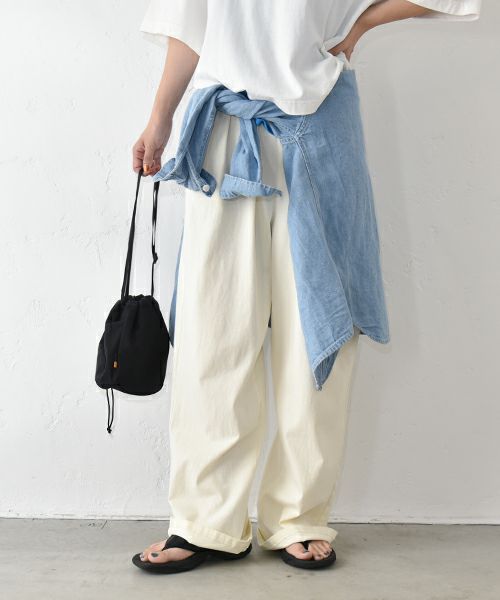 Our.｜カット素材イージーパンツ [[C-9038]][C]