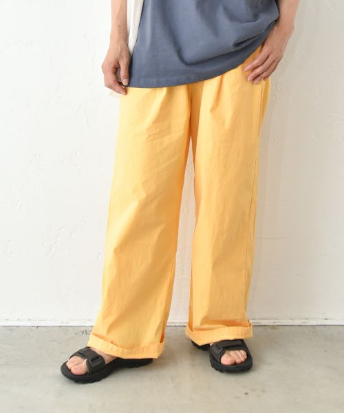  IN THE MARKET｜カラーイージーパンツ [[C-2387]][C]