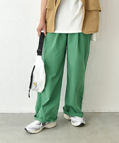  IN THE MARKET｜カラーイージーパンツ [[C-2387]][C]