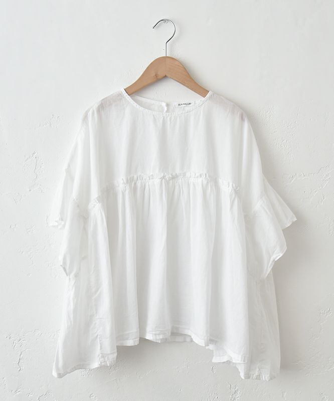 SUN VALLEY｜ボイルギャザープルオーバー [[SK5002257]][C]