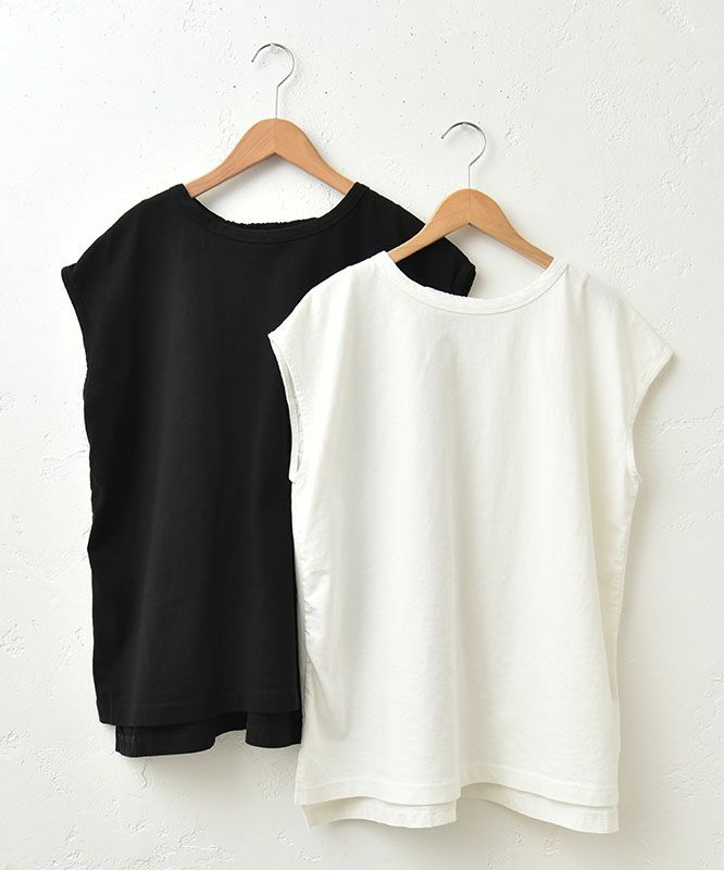  Our.｜異素材ノースリーブプルオーバー [[C-9039]][C]