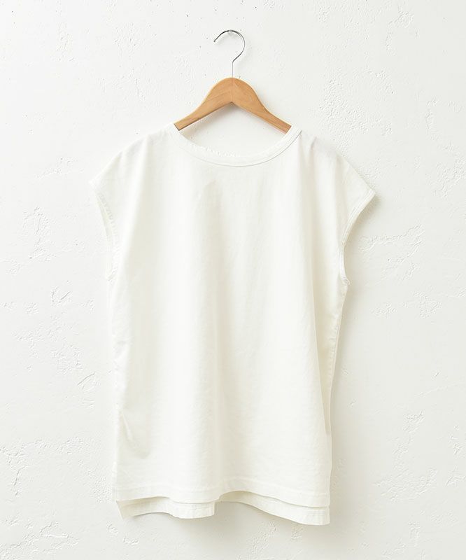  Our.｜異素材ノースリーブプルオーバー [[C-9039]][C]