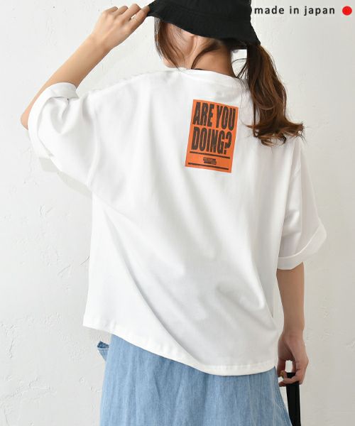 her.｜バックプリントTee [[MTAH504-0702]][C]