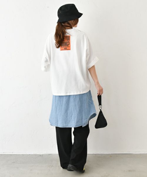 her.｜バックプリントTee [[MTAH504-0702]][C]