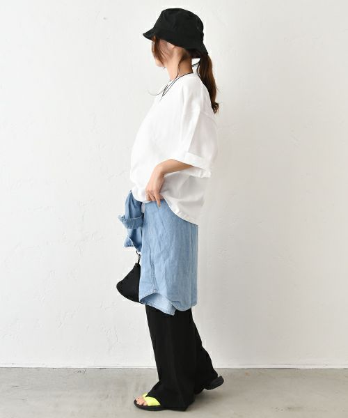 her.｜バックプリントTee [[MTAH504-0702]][C]