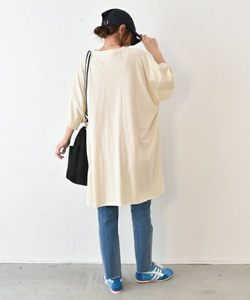 IN THE MARKET｜オーバーロゴカットソー [[C-2401]][C]
