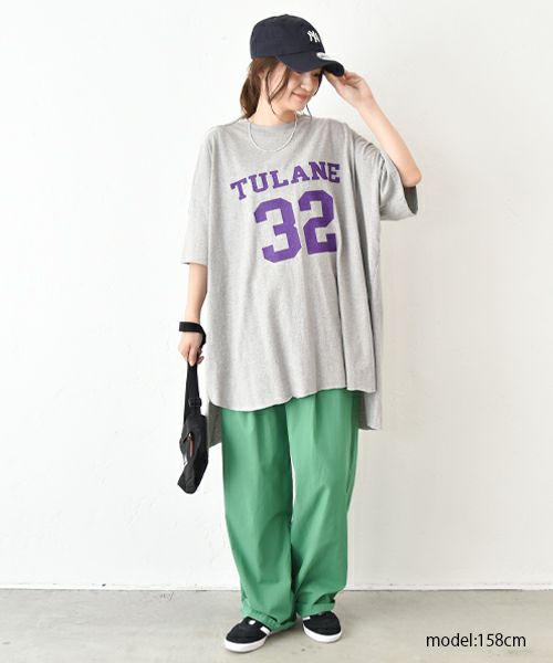 IN THE MARKET｜オーバーロゴカットソー [[C-2401]][C]